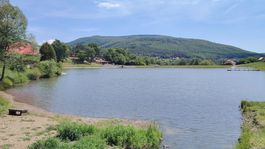 detská pláž, tajch, Nová Baňa