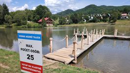 mólo, tajch, Nová Baňa