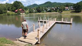 mólo, tajch, Nová Baňa