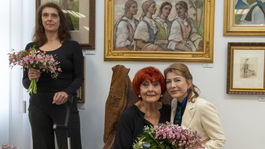 Aurel Kajlich, Anita Kajlichová, vernisáž, Piešťany
