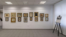 Aurel Kajlich, Piešťany, vernisáž, obrazy