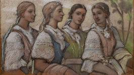 Aurel Kajlich, vernisáž, obraz, Piešťany