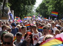 pride dúhový budapešť pochod