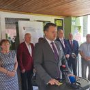 Samuel Migal pocas tlacovej konferencie k Domasi