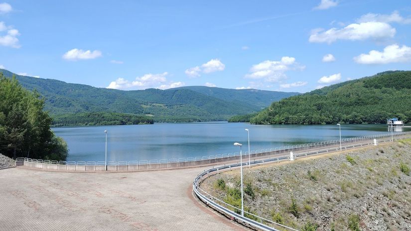 Vodné dielo Málinec zásobuje pitnou vodou...