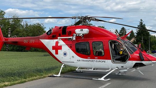 Vážna nehoda v košickom kraji, zasahoval vrtuľník. Uzavreli vjazd do Turne n/Bodvou od Moldavy n/Bodvou 