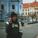 Bratislava, turisti, Staré Mesto, Modrý kostol