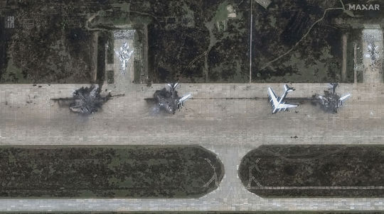 Satelitná snímka zobrazuje v stredu 4. júna...