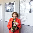 1 Clenka Cinohry SND Emilia Vasaryova na vernisazi vystavy  foto Tibor Geci