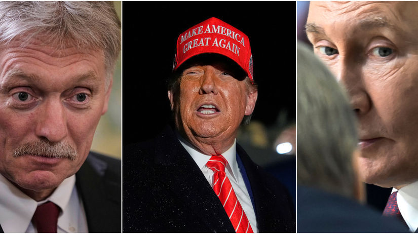 Donald Trump / Vladimir Putin / Dmitrij Peskov /