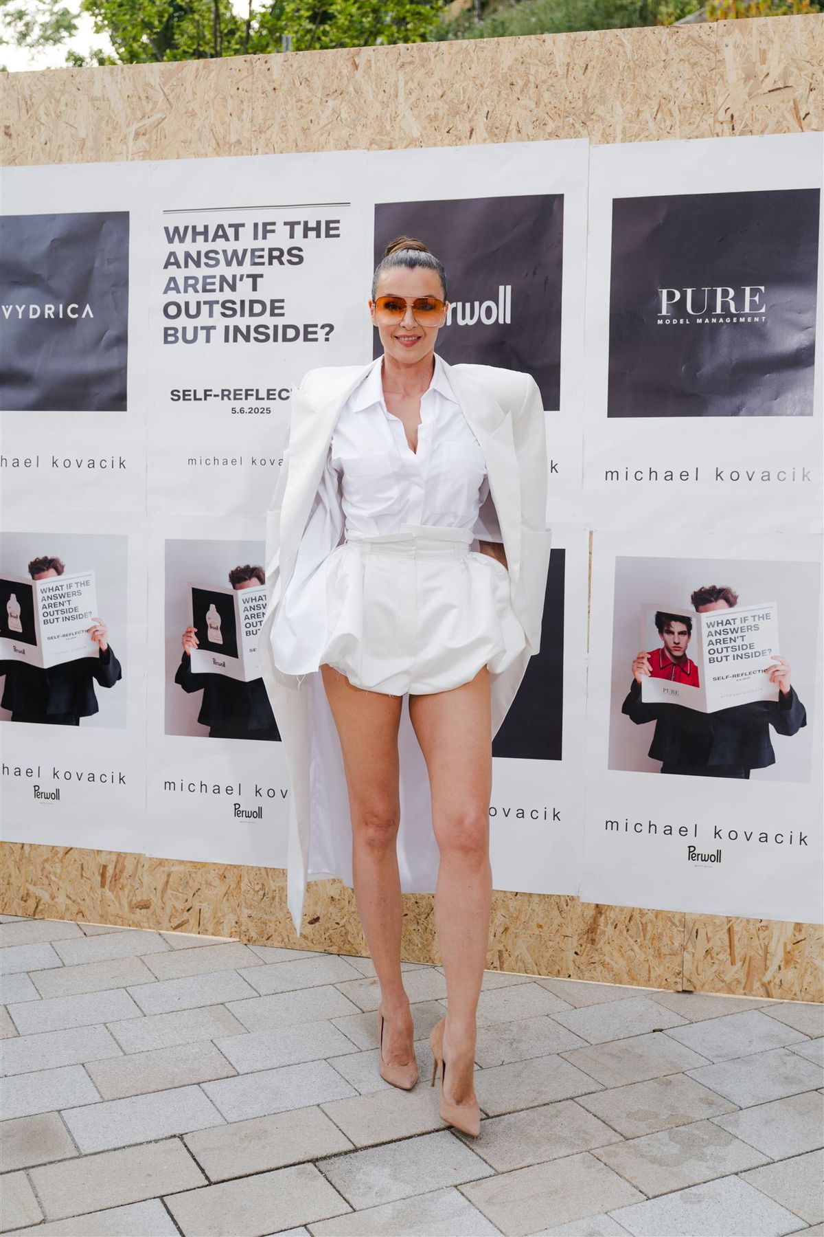 Česká modelka a moderátorka Iva Kubelková.