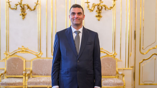 Na snímke Martin Venhart, ktorého prezident SR...
