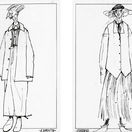 SND Stoličky kostýmový návrh