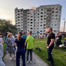 Ukrajinské mesto Luck po ruskom útoku 6. júna 2025