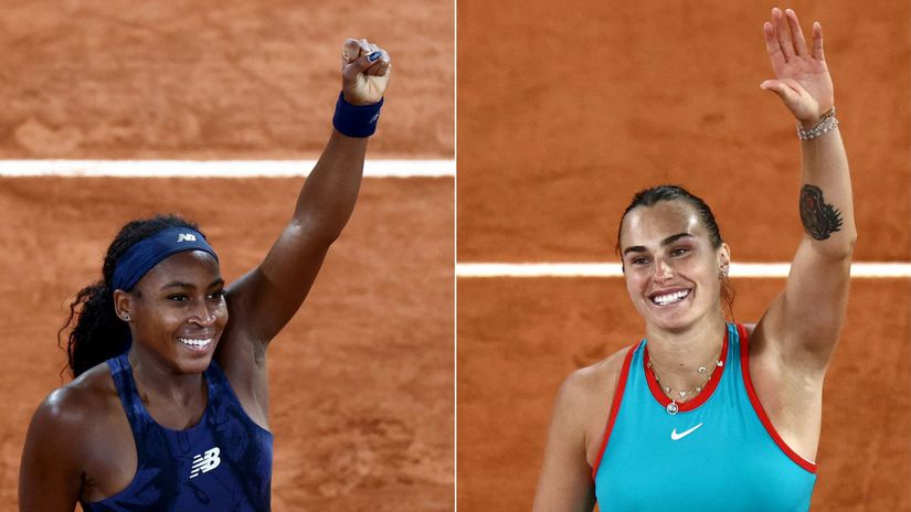 Coco Gauffová, Arina Sobolenková