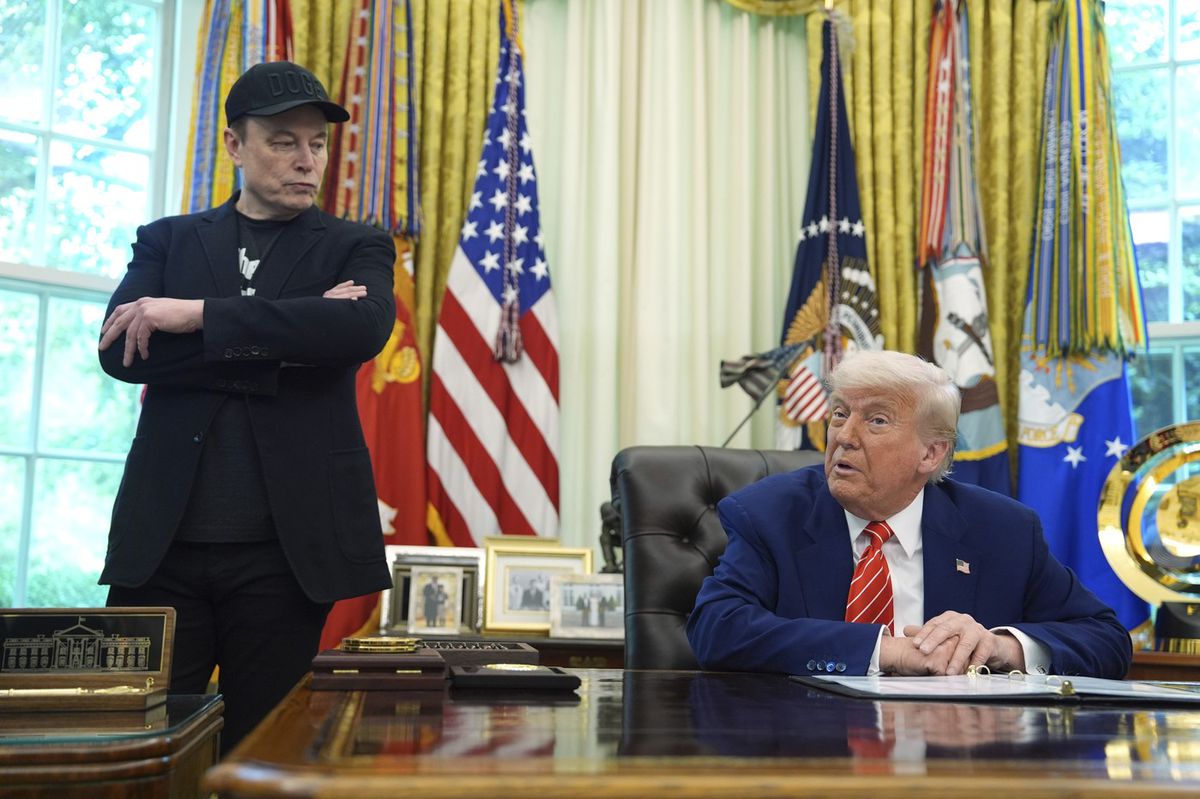 Elon Musk, Donald Trump