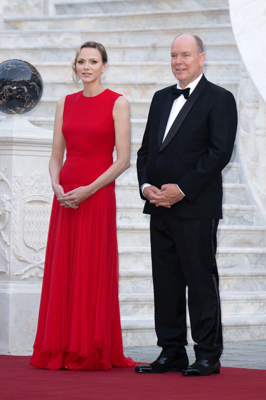 Monacká princezná Charlene na oficiálnom...