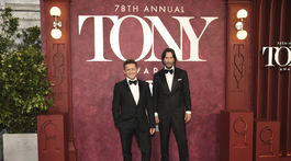Alex Winter (vľavo) a Keanu Reeves spoločne na Tony Awards.
