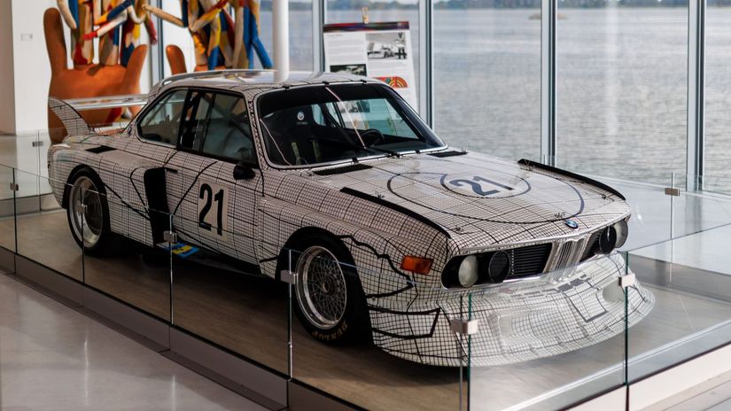 Frank Stella – BMW 3.0 CSL (1976): Technická...