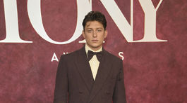 Herec Tom Francis na vyhlásení cien Tony Awards v New Yorku. 