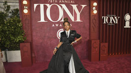 Kara Young na vyhlásení 78. ročníka Tony Awards.