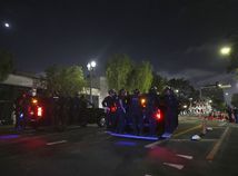 Los Angeles, protesty, garda