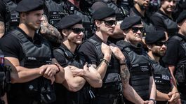 policajti, motorizovaná jednotka