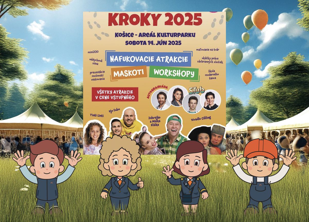 Pozvánka na podujatie KROKY do Košíc.