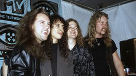 Členovia formácie Metallica na zábere z roku 1991. 