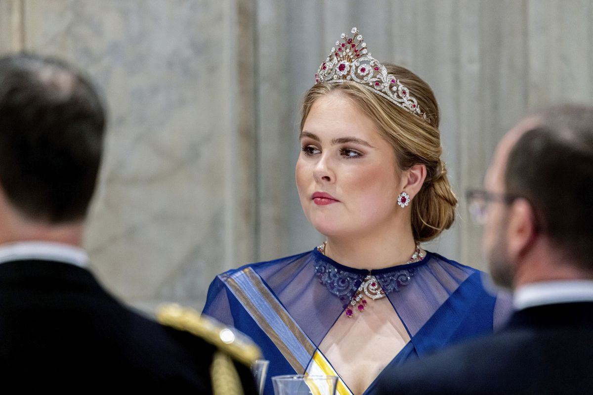Holandská princezná Amalia na zábere z apríla...