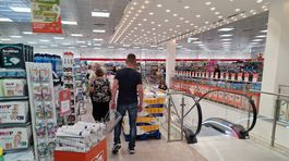 Poschodie novej predajne Mueller Trencin