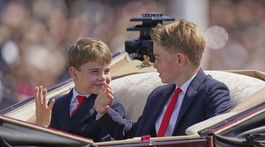 APTOPIX Britain Royals Trooping the Colour