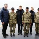 Jense-Frederik Nielsen / Mette Frederiksenová / Emmanuel Macron /