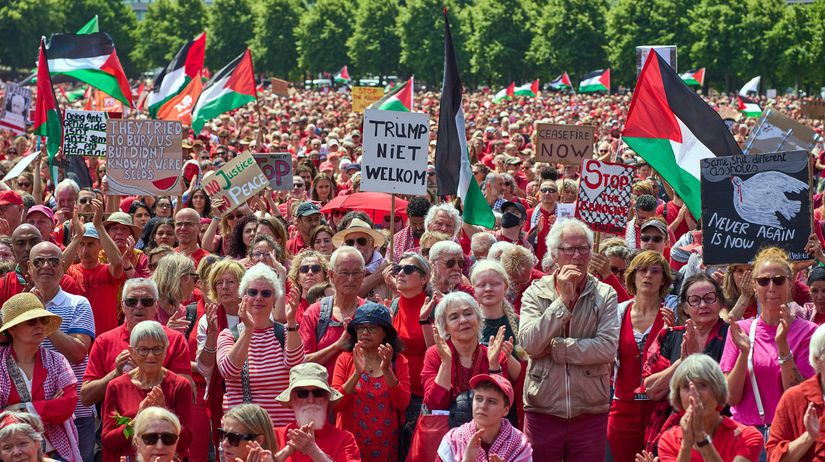 Netherlands Gaza Protest