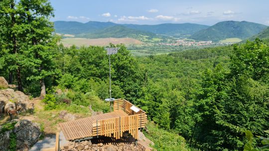 Nová plošina pri Starom jelšavskom hrade