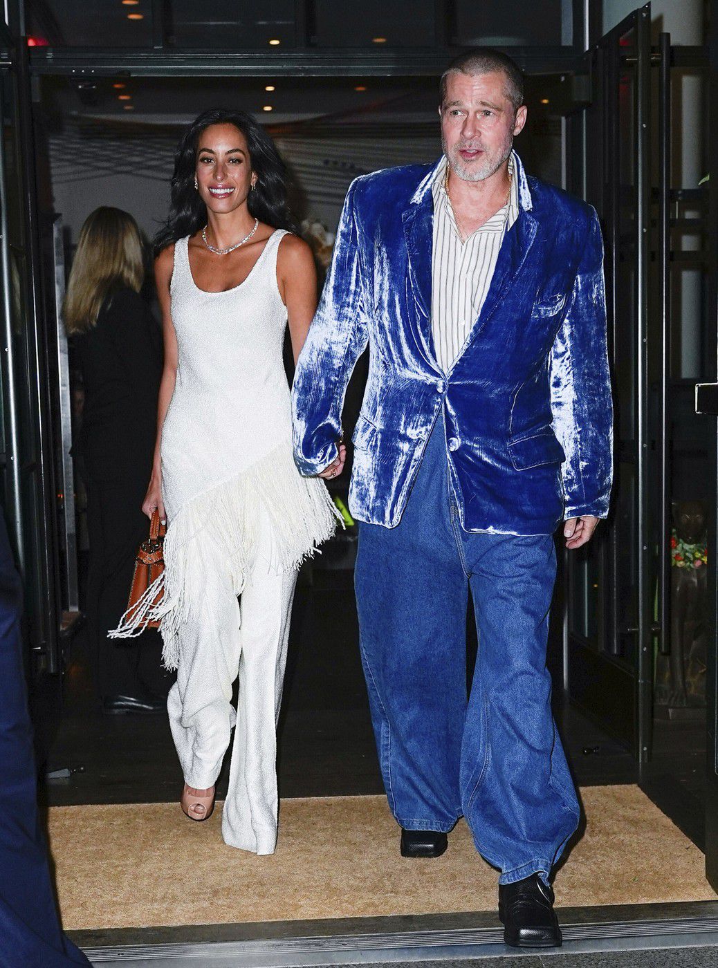 Brad Pitt a jeho partnerka Ines de Ramon