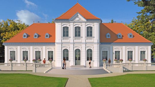 Vizualizácia rekonštrukcie Emmerovej vily v Trnave