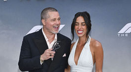 Brad Pitt a jeho partnerka Ines de Ramon