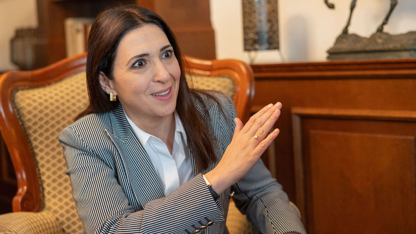 cyperska statna tajomnika pre EU Marilena Raouna