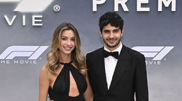 Modelka a influencerka Flavy Barla a pretekár Esteban Ocon.