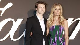 Modelka Tereza Maxová a jej syn Tobias Fetterlein. 