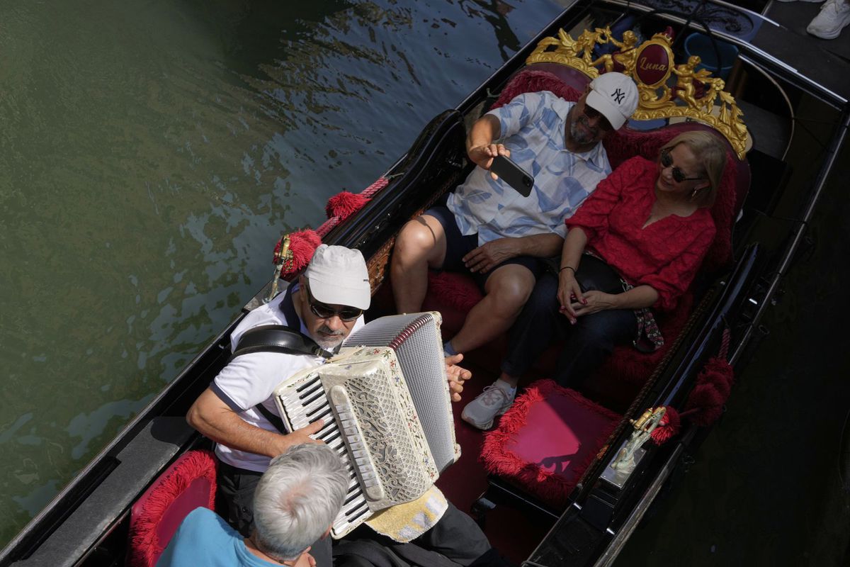 Taliansko, gondola, Benátky