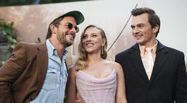 APTOPIX Britain Jurassic World Rebirth World Premiere