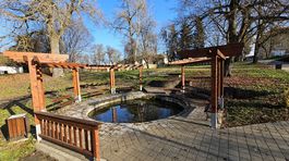 Nova pergola v parku Zoltanka v Tornal
