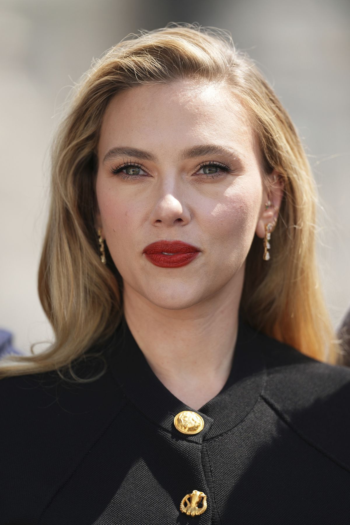 Americká herečka Scarlett Johansson uvádza film...