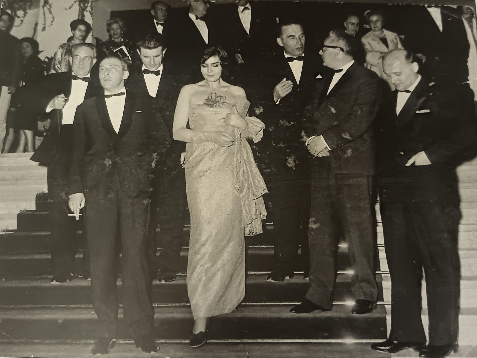Miloš Kopecký a Anita Kajlichová v Cannes