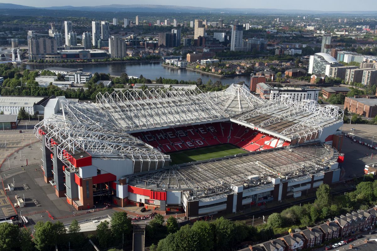 Slávny Old Trafford.