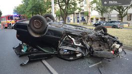nehoda, trnavská cesta Bratislava