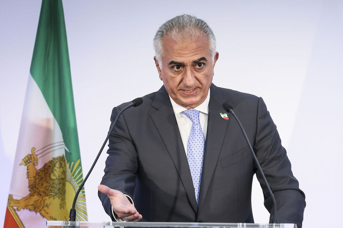 Reza Pahlaví, syn zvrhnutého iránskeho šáha...