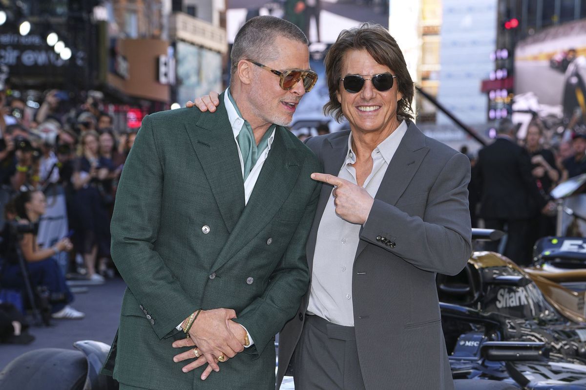 Brad Pitt (vľavo) a Tom Cruise 